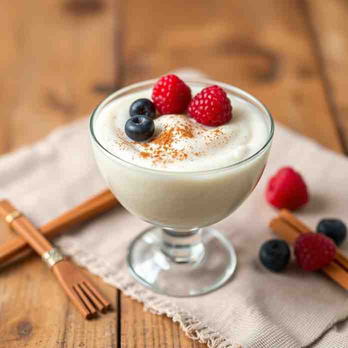 Healthy Vegan Rice Pudding - Creamy & Low Sugar